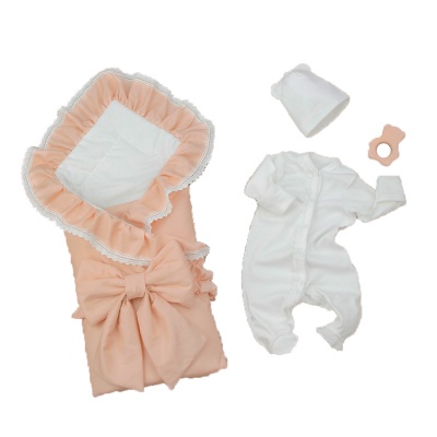 Комплект на выписку 4 предмета Новый Прованс лето KiDi 4.212(Н.Пр)-67/56 крем-брюле 1 Комплект на выписку 4 предмета Новый Прованс лето KiDi 4.212(Н.Пр)-67/56 крем-брюле 1